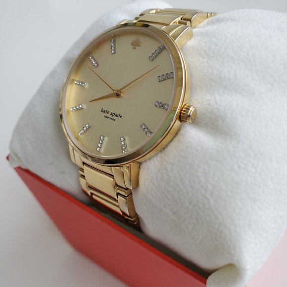 Kate Spade Yellow Gold Gramercy Bracelet Watch - Picture 4 of 12